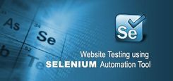 website, testing using selenum Automation tool